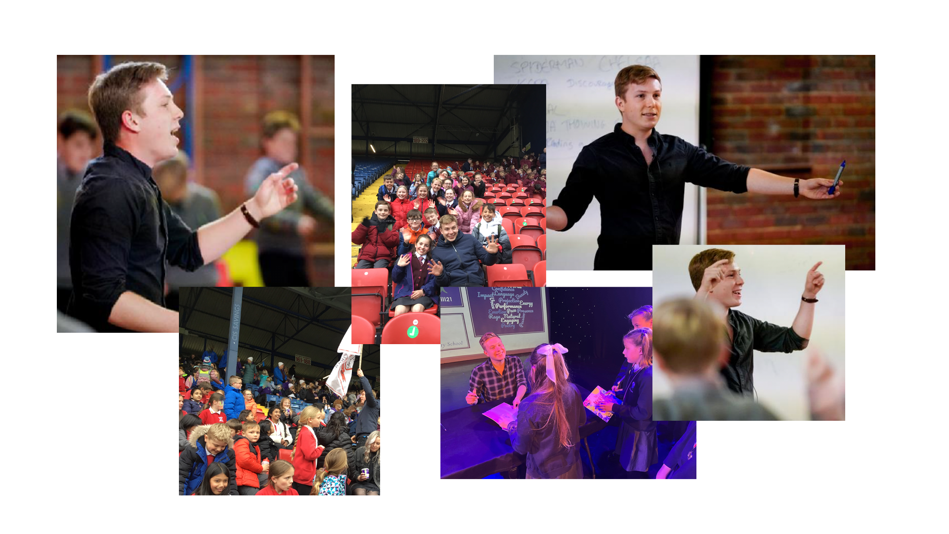 Still Images from Tomfoolery's School Vists